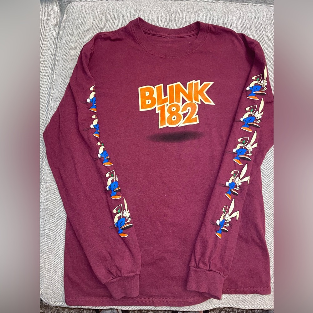 Vintage Authentic Blink 182, longsleeve T-shirt, size small excellent condition